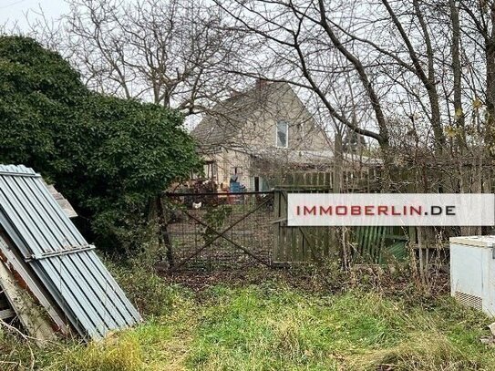 IMMOBERLIN.DE - Großzügiges Baugrundstück in bester Ausrichtung bei Berlin