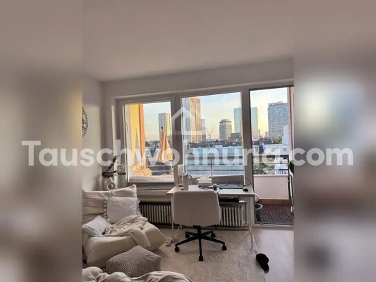 [TAUSCHWOHNUNG] 1 Zimmer Wohnung im Westend mit Skyline Blick