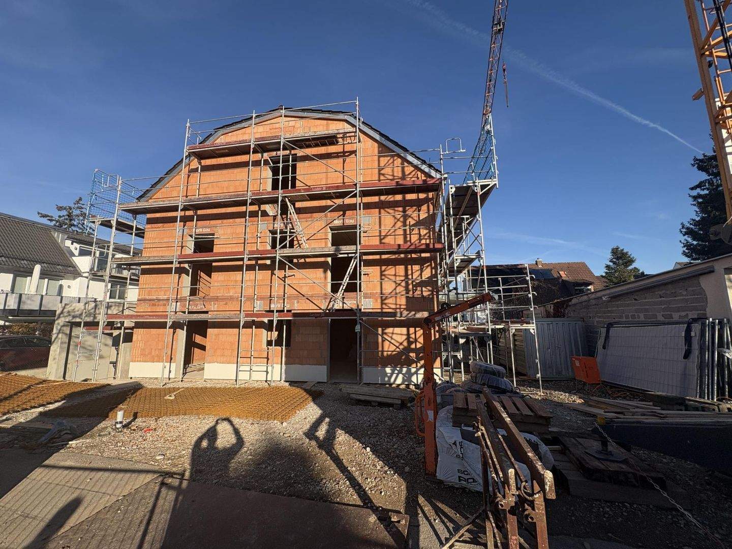 JETZT ROHBAU BESICHTIGEN!!! Helle 2-Zimmer-OG-Wohnung mit Balkon!!!