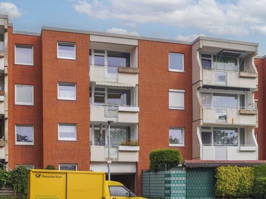 Tolle Aussicht: 2-Zi.-ETW mit Balkon und Stellplatz in guter Stadtrandlage