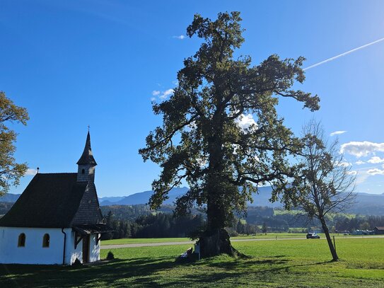 Rarität im Chiemgau - Panoramalage - absolut ruhig, sonnig und unverbaubar - 2km nach Traunstein