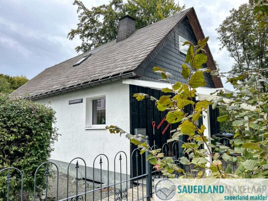 RESERVIERT - Idyllisches, freistehendes Haus am Rande von Winterberg mit Charme und Komfort