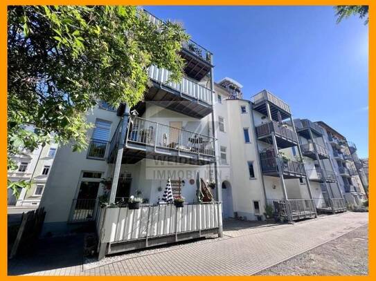 Große 2-Raum EG Wohnung in Gera-Debschwitz mit Balkon!