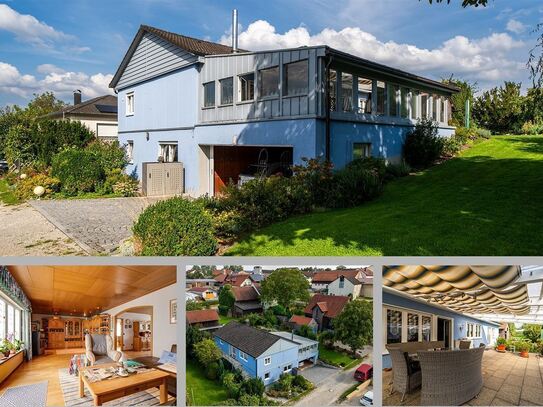 Sehr gepflegtes, idyllisch gelegenes Einfamilienhaus mit großer, wettergeschützter Terrasse und schönem Garten ** incl.…