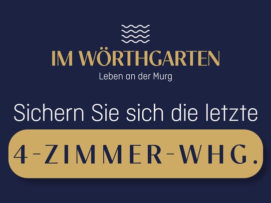 Exklusive 4 Zimmer Neubauwohnung direkt an der Murg!