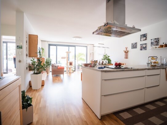 In bester Lage in Bad Säckingen: Helle, moderne 3,5-Zimmer-Wohnung auf 109 m² mit Top-Küche / 3. OG / barrierefrei und…