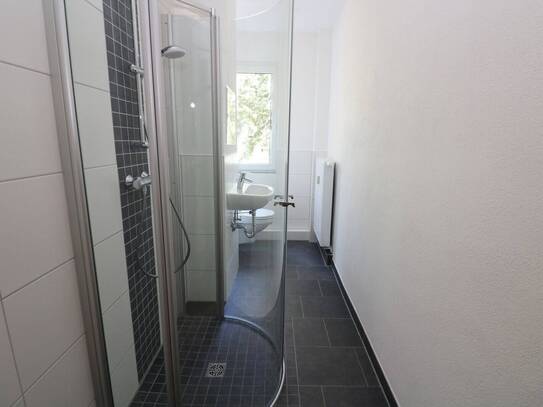 Wozu viele Treppen steigen? Neu sanierte Erdgeschosswohnung mit ebenerdiger Dusche!!!
