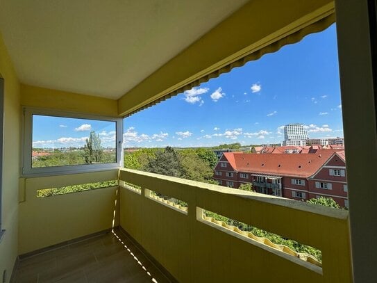 Sanierte 3-Zimmer-Wohnung mit Balkon und schönem Blick ins Grüne in Nürnberg / Tullnau