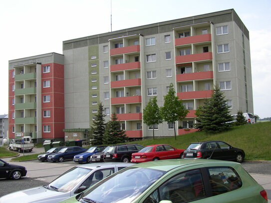 Einraumwohnung mit Balkon und schöner Aussicht