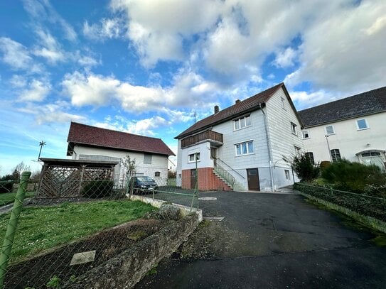 Einfamilienhaus mit Scheune in Wabern-OT! KEINE KÄUFERPROVISION!