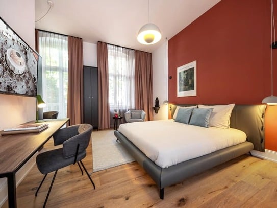 Design Apartment mit Balkon in Berlin Kudamm