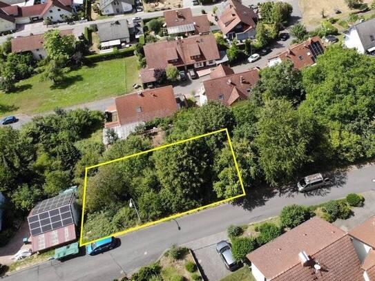 Sonniges Baugrundstück mit herrlichem Ausblick!
