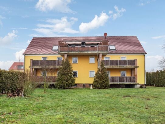 Bezugsfreie 3-Zimmer- Erdgeschosswohnung mit großem Balkon und extra viel Stauraum in Eilenburg