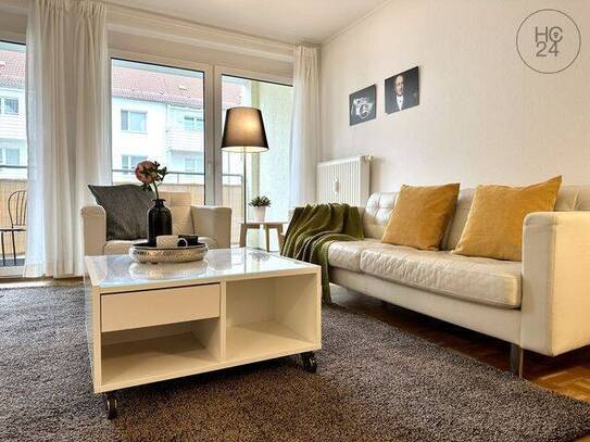 Wohnen auf Zeit mit Balkon - modern möblierte Wohnung in Leipzig / Zentrum-West