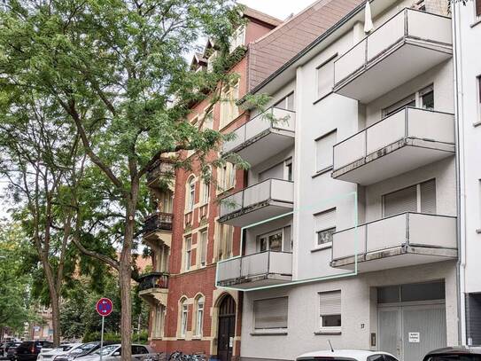 3-Zimmer-Wohnung in der Südstadt mit Balkon und Loggia