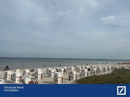 Ferienapartment in Scharbeutz an der Dünenmeile mit seitlichem Meerblick