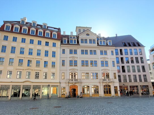 Wohnen am historischen Neumarkt mit Blick auf den Jüdenhof!