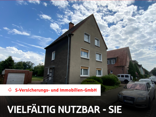 LEERSTEHENDES DREIFAMILIENHAUS AUF GROSSEM GRUNDSTÜCK IN HERTEN-WESTERHOLT!