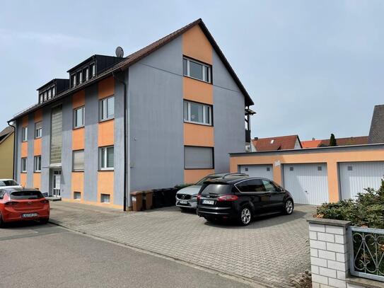 Beste Lage - vermietete, moderne 3-Zimmer-ETW, West-Balkon mit Garage