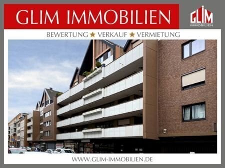 Renovierte 2 Zimmer- Wohnung mit Loggia in Krefeld-Zentrum.