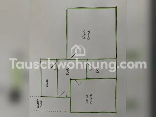 [TAUSCHWOHNUNG] Zentrale 2- Zimmer Wohnung in Maxvorstadt zum Tausch