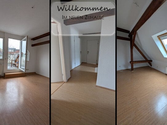 Interesse? Große Drei-Zimmer-Wohnung mit Dachterrasse