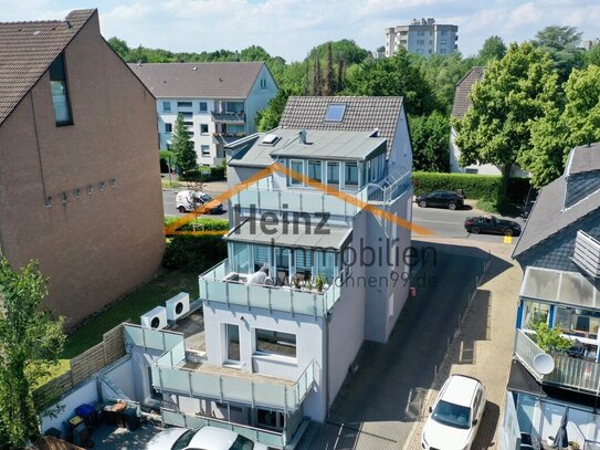 Erstbezug nach Sanierung!!! Penthouse-Maisonett-Wohnung in guter Lage von GL-Gronau!!!