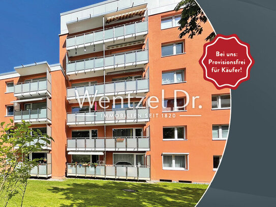 Aufzug, Süd-Loggia und Stellplatz! Wohnung mit guter Anbindung!