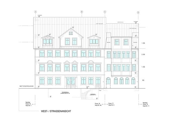 400 Jahre - zukunftssicher saniert! Großzügige 4-Zimmer-Wohnung mit ca. 120 m² WFL im Zentrum von Coburg