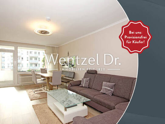 PROVISIONSFREI für Käufer - Moderne 4-Raum-Wohnung mit Aufzug, Balkon und Stellplatz in Zentrumslage