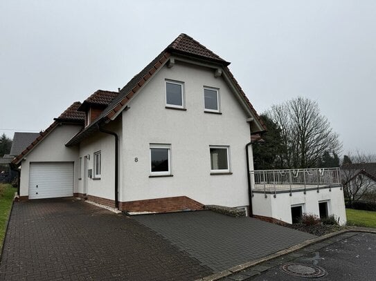 MALBORN - Thiergarten - freistehendes, gepflegtes Einfamilienhaus mit ELW, Terrasse und großer Garage