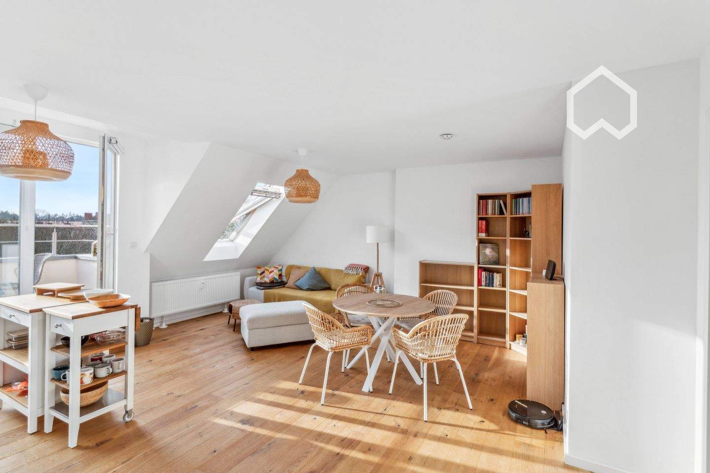 Atemberaubende Dachterrassen-Oase - Moderne, gemütliche & haustierfreundliche Wohnung in Berlin - Photo 1