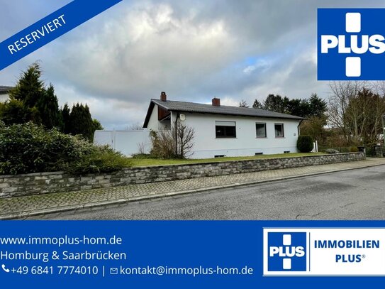 !!! RESERVIERT !!! KIRKEL-LIMBACH; GEPFLEGTER BUNGALOW IN BEVORZUGTER WOHNLAGE MIT SONNIGEM GARTEN