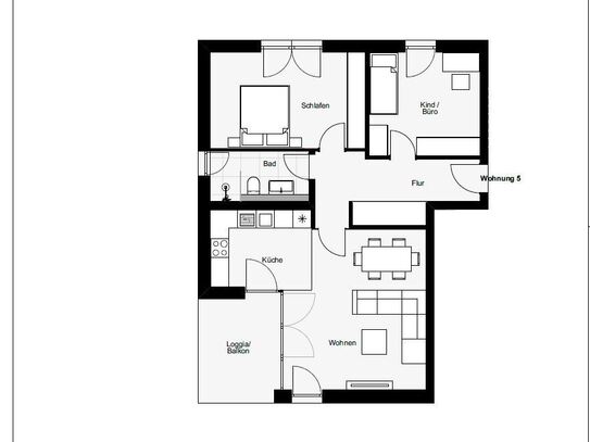 Frechen, Neubau, hochwertig ausgestattete 3-Zimmerwohnung, ca. 79 m², Balkon, TG