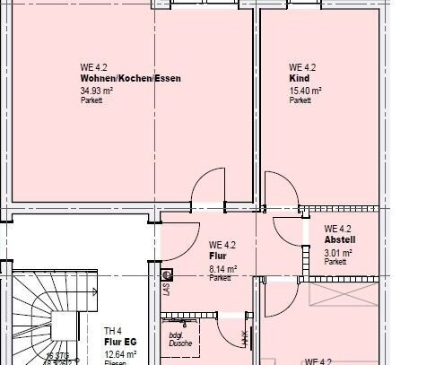 3-Zimmer Eigentumswohnung barrierefrei mit Aufzug und Tiefgarage in Jena-Ost