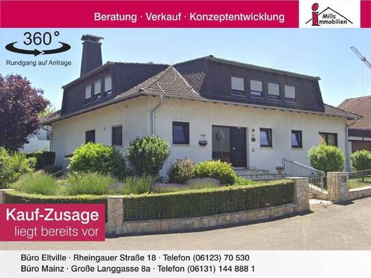 Großzügiges, freistehendes 1-2 Familienhaus mit super schönem Garten in guter Lage