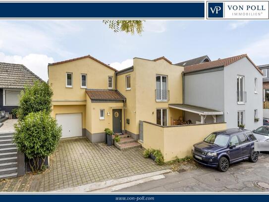 Individuelles Architektenhaus mit Garten und Garage