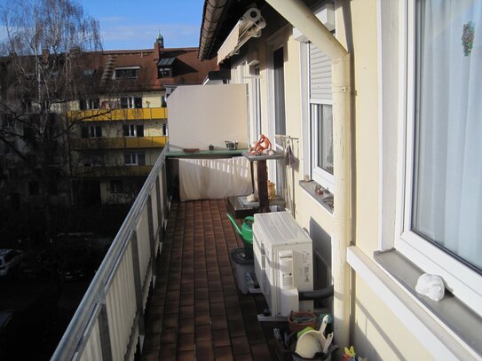 Sonnige und ruhige 3 Z. Wohnung mit großem Südbalkon im Herzen der Altstadt