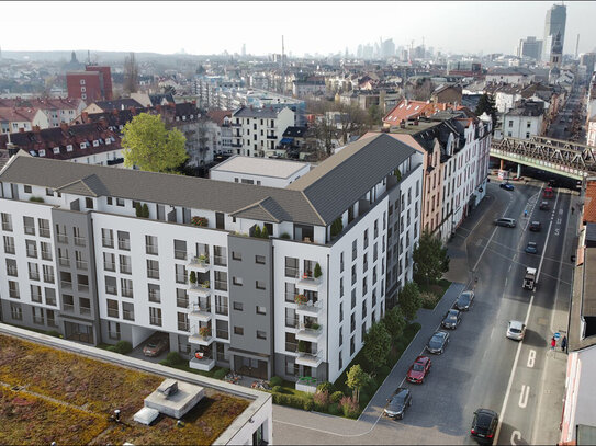 "BS LIVING" 2 Zimmer Neubau - Erdgeschosswohnung mit Terrasse und Garten in Offenbach