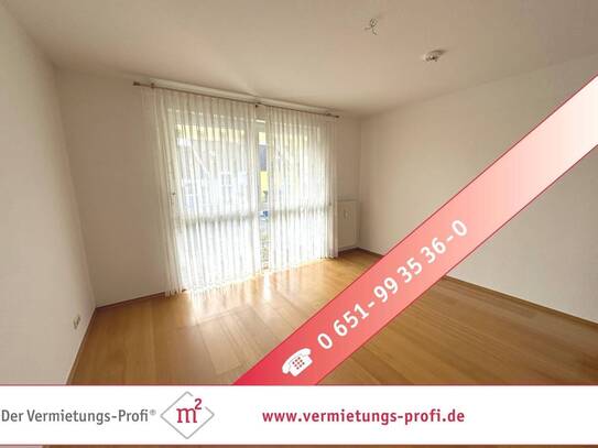 Lichtdurchflutete 3-Zimmer Erdgeschoss Wohnung mit Balkon, Keller und Tiefgaragenstellplatz in Trier Tarforst !!