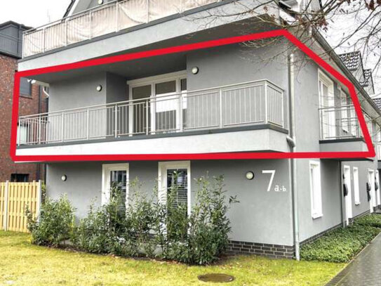 Neubau: Moderne 3-Zimmer-Wohnung direkt am Stadtpark von Cloppenburg