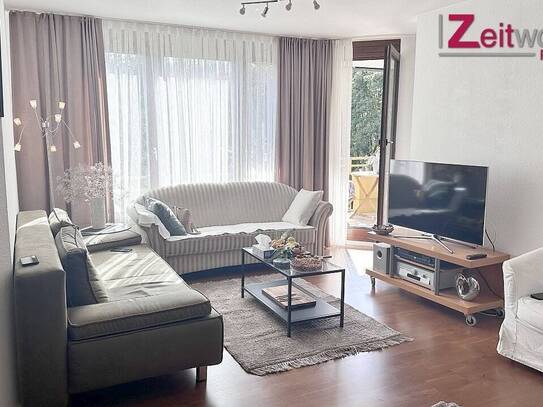 Möblierte Wohnung mit Balkon, zentral aber ruhig gelegen in Wesseling