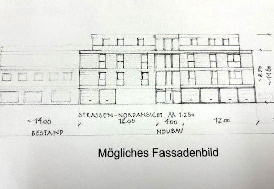 Geschäftshaus im Zentrum von Herzogenrath, ideal zum Um- oder Neubau von 6 Eigentumswohnungen mit ca. 450 m² Wfl.