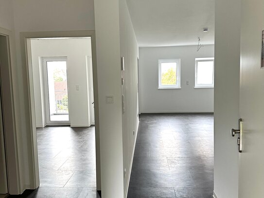 Erstbezug: Exklusive 2-Zimmer Neubauwohnung mit Balkon und Stellplatz nahe Frankfurt