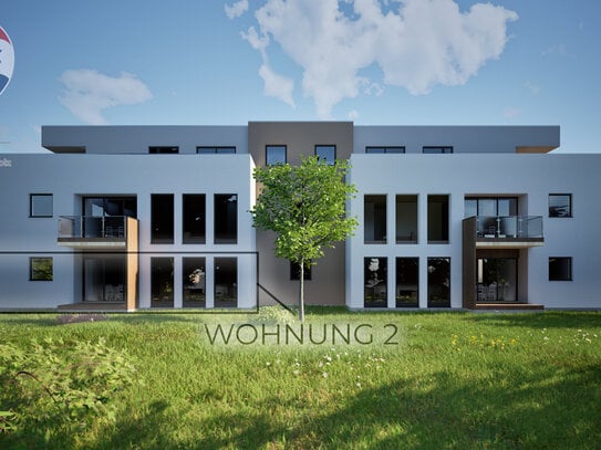 Neubauprojekt von 20 Eigentumswohnungen: "Nachhaltiges Wohnen" in Saarburg - Wohnung 2 im EG / HS. 1