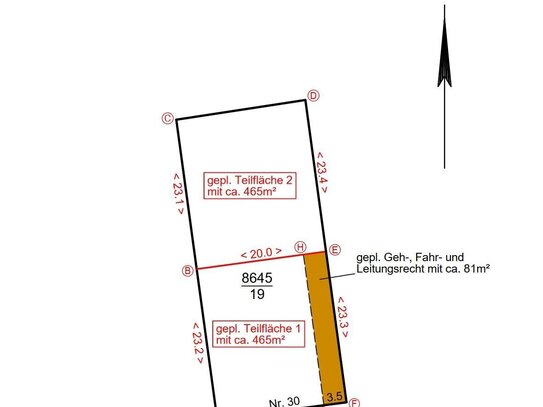 Bauträgerfreies Grundstück für Stadtvilla oder EFH in Mahlsdorf.