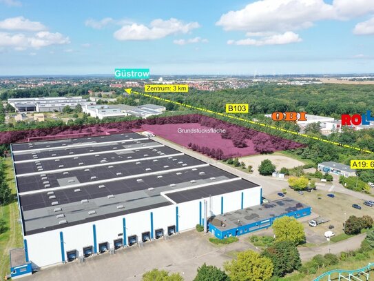 0,20 €/m² - Optimale Lage in Güstrow: Ihr neuer Standort für Produktion & Lagerung!