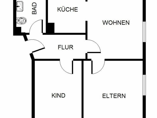 Jetzt frei! 3-Zimmer-Wohnung in Gelsenkirchen Scholven