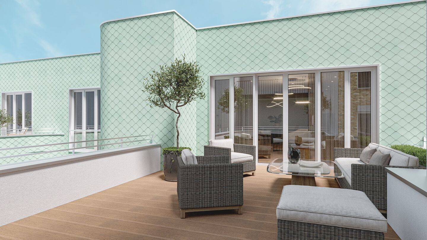 Penthouse-Feeling pur! 139 m² Luxus, 2 Dachterrassen & stylisches Design über den Dächern von Winterhude!