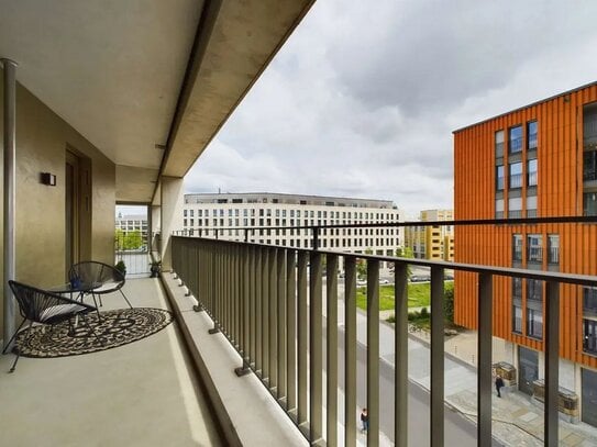 Nahe Stadtwerke Dresden: Moderne Maisonette mit Balkon in beliebter Lage